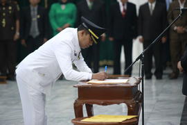 Pelantikan Walikota dan Wakil Walikota Cimahi