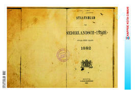 Staatblad Tahun 1882