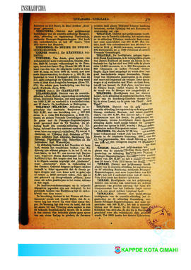 Ensiklopedia De Haan yang menuliskan tentang Cimahi 1913