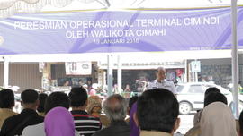 Peresmian Terminal Cimindi