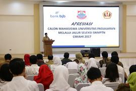 Apresiasi kepada Calon Mahasiswa Unpad Melalui Jalur Seleksi SNMPTN Cimahi 2017
