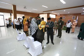 Pelantikan PJ Sekda Kota Cimahi
