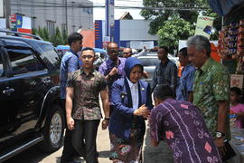 Peresmian Pasar Cimindi Pasca Kebakaran