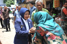 Peresmian Pasar Cimindi Pasca Kebakaran