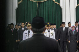 Pelantikan Walikota dan Wakil Walikota Cimahi