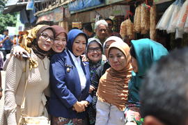 Peresmian Pasar Cimindi Pasca Kebakaran