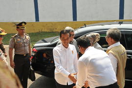 Kunjungan Presiden RI ke Pasar Cimahi