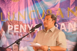 Peluncuran Pendistribusian Beras Raskin 2015