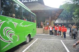 Acara Pelepasan Pemuda Pancasila Kota Cimahi