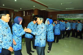 Pengukuhan Dewan Pengurus Korpri Kota Cimahi