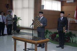 Pelantikan PJ Sekda Kota Cimahi