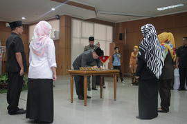 Pelantikan PJ Sekda Kota Cimahi