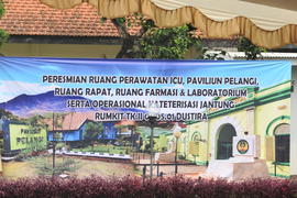 Peresmian Ruangan Di Dustira Cimahi