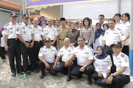 Peresmian Terminal Cimindi