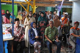 Peresmian Pasar Cimindi Pasca Kebakaran