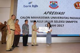 Apresiasi kepada Calon Mahasiswa Unpad Melalui Jalur Seleksi SNMPTN Cimahi 2017